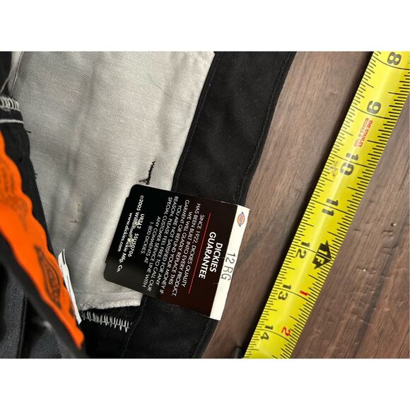 Dickies NWT Black Twill Cell Phone Pant, Relaxed Fit, Sz 12 - Picture 4 of 8